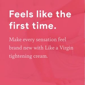 Feels Like The 1st Time - Tightening Cream